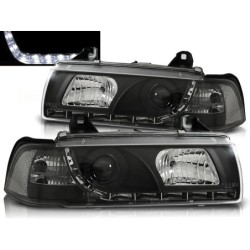 Phares avant BMW e36 12.90-08.99 daylight noir